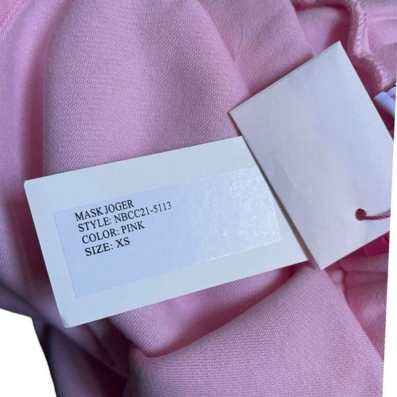 Nuebyrne Maccado Mask Jogger Set Lounge Pant Hoodie Luxury Sequin 2 Pc NWT US XS - Picture 11 of 14